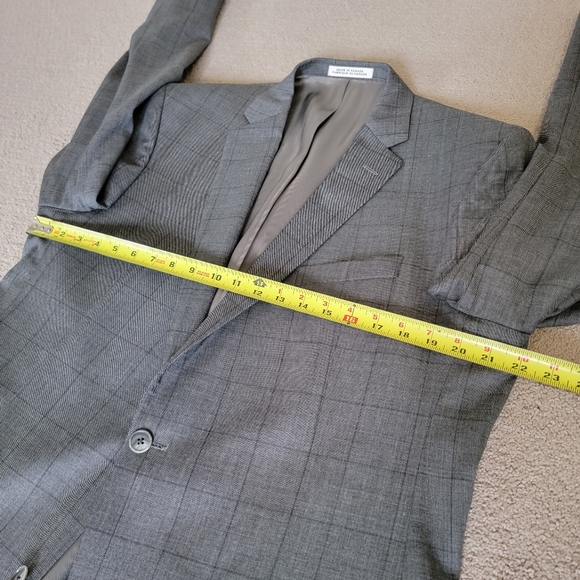 Joseph Abboud Tollegno 1900 2-Piece Suit, Check Pattern, 44 XL - Picture 4 of 15